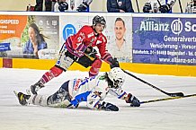 Herren, Eishockey, Oberliga-Süd, Saison 2021-2022, Playoffs, Spiel 2, Deggendorfer SC - EC Hannover Indians,  19.03.2022