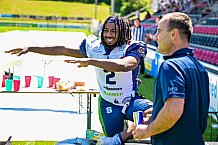 American Football, Herren, Shark Water GFL, Saison 2022, Straubing Spiders -  Mecenaries Marburg, 02.07.2022