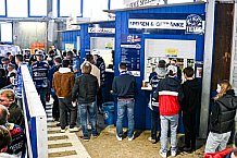 Eishockey, Herren, DEL, Saison 2021-2022, Playoff, Viertelfinale, Spiel 3, Straubing Tigers - Adler Mannheim, 14.04.2022