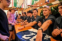 Eishockey, Herren, DEL, Saison 2023-2023, Straubing Tigers, Teampräsentation, Weckmannszelt, Gäubodenvolksfest, 13.08.2022