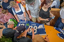 Eishockey, Herren, DEL, Penny DEL, Saison 2023-2024, Straubing Tigers, Mannschaftsvorstellung im Weckmannszelt,12.08.2023