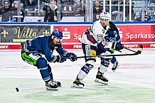Eishockey, Herren, Penny DEL, Playoffs, Halbfinale, Spiel 4, Saison 2023-2024, Straubing Tigers - Eisbären Berlin, n07.04.2024