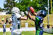 American Football, Herren, Shark Water GFL, Saison 2022, Straubing Spiders -  Unicorns Schwäbisch Hall, 10.06.2022