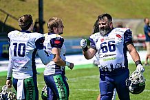 American Football, Herren, Shark Water GFL, Saison 2022, Straubing Spiders -  Mecenaries Marburg, 02.07.2022