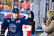 Eishockey, Herren, DEL, Saison 2021-2022, Playoff, Viertelfinale, Spiel 1, Straubing Tigers - Adler Mannheim, 10.04.2022