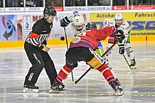 Herren, Eishockey, Oberliga-Süd, Saison 2021-2022, Playoffs, Spiel 2, Deggendorfer SC - EC Hannover Indians,  19.03.2022