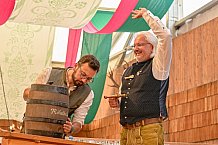 Eishockey, Herren, DEL, Penny DEL, Saison 2023-2024, Straubing Tigers, Mannschaftsvorstellung im Weckmannszelt,12.08.2023