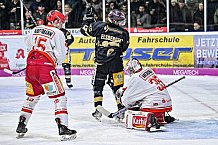 Herren, Eishockey, Oberliga-Süd, Saison 2022-2023, DEB, Deggendorfer SC - EV Herne Miners, Playoff, Viertelfinale, Spiel 4, 04.04.2023