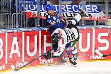 Eishockey, Herren, DEL, Saison 2020-2021, Playoff Viertelfinale 1, Adler Mannheim - Straubing Tigers, 20.04.2021