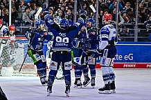 Eishockey, Herren, Penny DEL, Playoffs, Viertelfinale, Spiel 7, Saison 2023-2024, Straubing Tigers - Schwenninger Wild Wings,30.03.2024