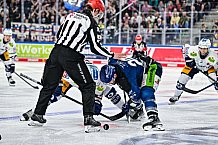 Eishockey, Herren, Penny DEL, Playoffs, Halbfinale, Spiel 4, Saison 2023-2024, Straubing Tigers - Eisbären Berlin, n07.04.2024