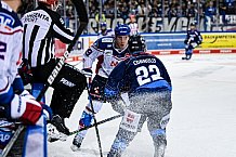 Eishockey, Herren, DEL, Saison 2021-2022, Playoff, Viertelfinale, Spiel 3, Straubing Tigers - Adler Mannheim, 14.04.2022