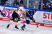 Eishockey, Herren, Penny DEL, DEL, Saison 2022-2023, Playoffs, Viertelfinale, Spiel 3, Straubing Tigers - Grizzlys Wolfsburg, 19.03.2023