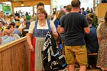Eishockey, Herren, DEL, Saison 2023-2023, Straubing Tigers, Teampräsentation, Weckmannszelt, Gäubodenvolksfest, 12.08.2022