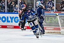 Eishockey, Herren, Penny DEL, Playoffs, Viertelfinale, Spiel 1, Saison 2023-2024, Straubing Tigers - Schwenninger Wild Wings,16.03.2024
