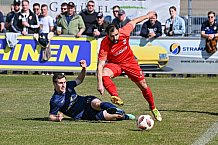 Fußball, Bayernliga Süd , Saison 2021-2022, Spvgg Hankofen-Hailing - TSV 1860 München II, 30. Spieltag, 25.03.2022
