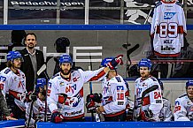 Eishockey, Herren, DEL, Saison 2020-2021, Playoff Viertelfinale Spiel 2, Straubing Tigers - Adler Mannheim, 22.04.2021