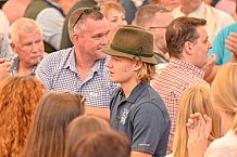 Eishockey, Herren, DEL, Penny DEL, Saison 2023-2024, Straubing Tigers, Mannschaftsvorstellung im Weckmannszelt,12.08.2023