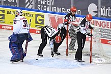 Eishockey, Herren, DEL, Saison 2020-2021, Straubing Tigers - EHC Red Bull München, 22.02.2021