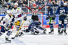 Eishockey, Herren, Penny DEL, Playoffs, Halbfinale, Spiel 2, Saison 2023-2024, Straubing Tigers - Eisbären Berlin, n03.04.2024