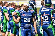 American Football, Herren, Shark Water GFL, Saison 2022, Straubing Spiders -  Unicorns Schwäbisch Hall, 10.06.2022
