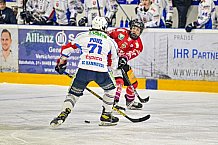 Herren, Eishockey, Oberliga-Süd, Saison 2021-2022, Playoffs, Spiel 2, Deggendorfer SC - EC Hannover Indians,  19.03.2022