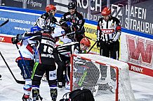Eishockey, Herren, DEL, Saison 2020-2021, Playoff Viertelfinale Spiel 2, Straubing Tigers - Adler Mannheim, 22.04.2021