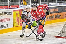 Herren, Eishockey, Oberliga-Süd, Saison 2021-2022, Playoffs, Spiel 2, Deggendorfer SC - EC Hannover Indians,  20.03.2022