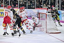 Herren, Eishockey, Oberliga-Süd, Saison 2022-2023, DEB, Deggendorfer SC - EV Herne Miners, Playoff, Viertelfinale, Spiel 4, 04.04.2023