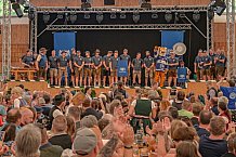 Eishockey, Herren, DEL, Penny DEL, Saison 2023-2024, Straubing Tigers, Mannschaftsvorstellung im Weckmannszelt,12.08.2023