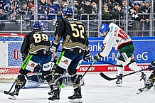 Eishockey, Herren, Penny DEL, 34. Spieltag, Saison 2023-2024, Straubing Tigers - Augsburger Panther,03.01.2024