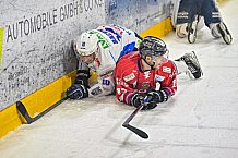 Herren, Eishockey, Oberliga-Süd, Saison 2021-2022, Playoffs, Spiel 2, Deggendorfer SC - EC Hannover Indians,  19.03.2022
