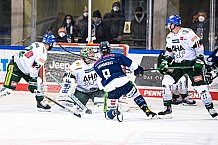Eishockey, Herren, DEL, Saison 2021-2022, 55. Spieltag, Straubing Tigers - Augsburger Panther,  13.03.2022