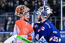 Eishockey, Herren, Penny DEL, DEL, Saison 2022-2023, Playoffs, Viertelfinale, Spiel 7, Straubing Tigers - Grizzlys Wolfsburg, 29.03.2023