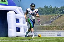 American Football, Herren, Shark Water GFL, Saison 2022, Straubing Spiders -  Mecenaries Marburg, 02.07.2022