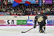 Herren, Eishockey, Oberliga-Süd, Saison 2022-2023, DEB, Deggendorfer SC - EV Herne Miners, Playoff, Viertelfinale, Spiel 4, 04.04.2023