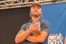 Eishockey, Herren, DEL, Penny DEL, Saison 2023-2024, Straubing Tigers, Mannschaftsvorstellung im Weckmannszelt,12.08.2023