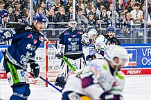 Eishockey, Herren, Penny DEL, Playoffs, Halbfinale, Spiel 4, Saison 2023-2024, Straubing Tigers - Eisbären Berlin, n07.04.2024