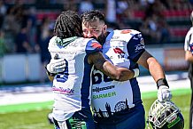 American Football, Herren, Shark Water GFL, Saison 2022, Straubing Spiders -  Mecenaries Marburg, 02.07.2022